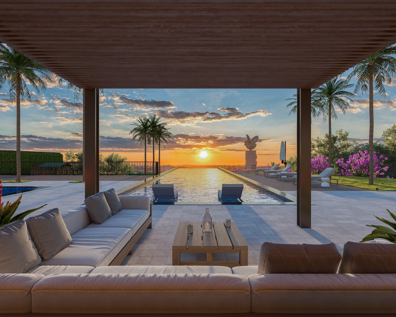 Piscina do WYN Residence